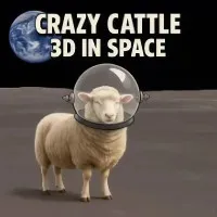 Play Crazy Cattle 3D in Space